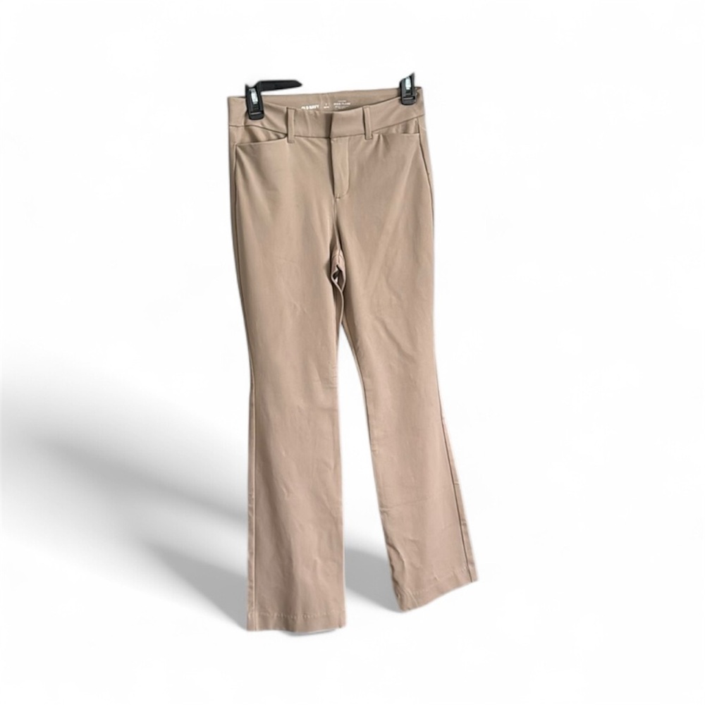 Old Navy Tan Boot Cut Pants 2 Petit NWOT